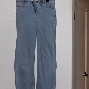 Classic Blue Women's Straight Leg Jeans